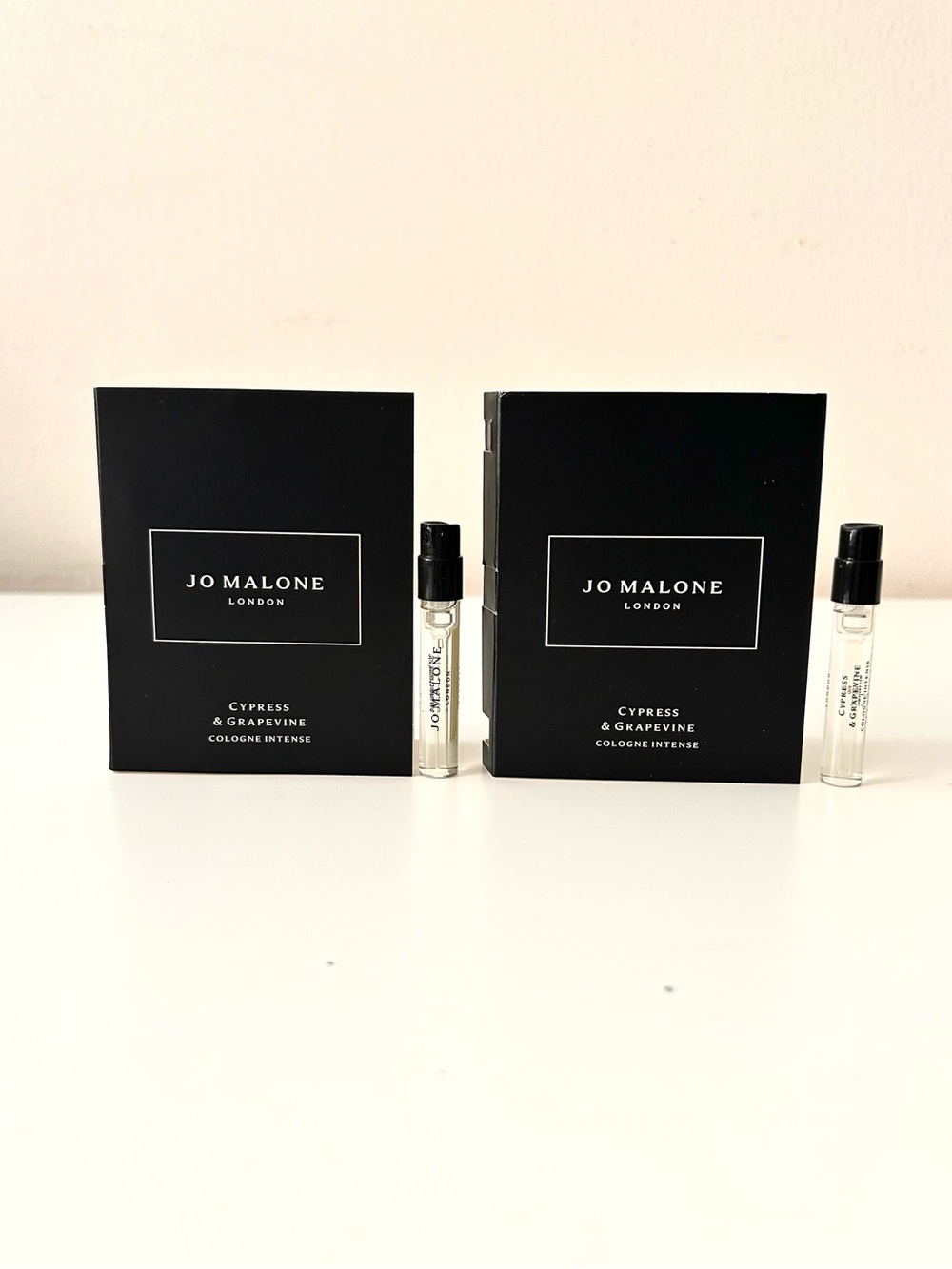 🌸JO MALONE Cypress & Grapevine Cologne Intense Vial Spray Sample 1.5 mL x 2